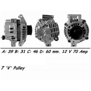 Genuine Wai Alternator 90 Amp For Honda Cr-V K20a4 2.0 Litre (11/2001-06/2007) Genuine Wai Alternator 90 Amp For Honda Cr-V K20a4 2.0 Litre (11/2001-06/2007)