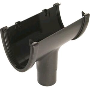 Floplast Guttering Roh1ci Hi-Cap (Deepflow) - Running Outlet - Faux Cast Iron Floplast Guttering Roh1ci Hi-Cap (Deepflow) - Running Outlet - Faux Cast Iron