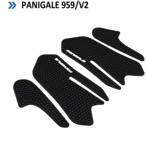 Eurowagens Black Motorcycle Accessories Non-Slip Side Fuel Tank Stickers Waterproof Black Eurowagens Black Motorcycle Accessories Non-Slip Side Fuel Tank Stickers Waterproof Black