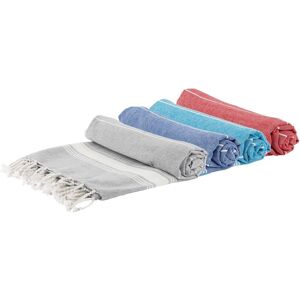 Nicola Spring 4x Turkish Cotton Bath Towels Lightweight Beach Peshtemal 170 X 90cm 4 Colours Nicola Spring 4x Turkish Cotton Bath Towels Lightweight Beach Peshtemal 170 X 90cm 4 Colours