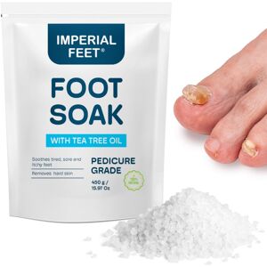 Imperial Feet Pedicure Quality Foot Soak With Tea Tree Oil & Epsom Salt Helps Treat Nail ... Imperial Feet Pedicure Quality Foot Soak With Tea Tree Oil & Epsom Salt Helps Treat Nail ...