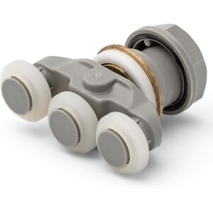 1 X Shower Door Roller/runners/ 19mm Wheels Diameter Triple Wheels Kh3 1 X Shower Door Roller/runners/ 19mm Wheels Diameter Triple Wheels Kh3
