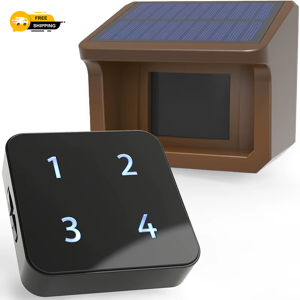 Does Not Apply 800 Meters Solar Wireless Driveway Alarm Outdoor Weather-Resistant Motion Sensor Does Not Apply 800 Meters Solar Wireless Driveway Alarm Outdoor Weather-Resistant Motion Sensor