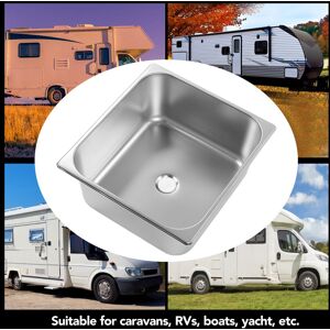 Undermount Sink L330 W300 H150mm 304 Stainless Steel 40mm Drain Port For Rv Hen Undermount Sink L330 W300 H150mm 304 Stainless Steel 40mm Drain Port For Rv Hen