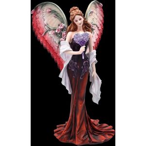 Figuren Shop Gmbh Angel Figure In Red Ball Gown Angel Fantasy Decorative Figure Red 33.5cm Figuren Shop Gmbh Angel Figure In Red Ball Gown Angel Fantasy Decorative Figure Red 33.5cm