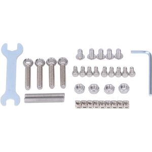 Aluminum Alloy Supporting Rod Set S4 Metal Tie Rod With Connector 3d Printer Aluminum Alloy Supporting Rod Set S4 Metal Tie Rod With Connector 3d Printer