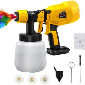 Cordless Paint Sprayer Compatible With Dewalt 18v,21v Battery, Hvlp Fence Paint Cordless Paint Sprayer Compatible With Dewalt 18v,21v Battery, Hvlp Fence Paint