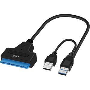 LinQ USB 2.0 to SATA SSD 2.5-inch Adapter Cable - Compact Design LinQ USB 2.0 to SATA SSD 2.5-inch Adapter Cable - Compact Design
