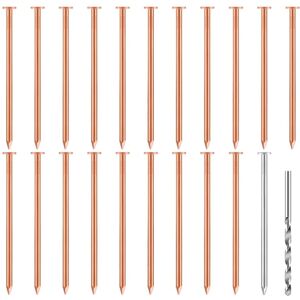 Sodial 4x(20 Pcs Copper Nails For Killing Trees, Stumps & - 3.5 Inch Long8009 Sodial 4x(20 Pcs Copper Nails For Killing Trees, Stumps & - 3.5 Inch Long8009