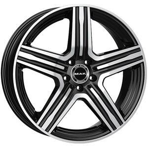 Alloy Wheel Mak Lewis For Mercedes-Benz Vito Tourer 447 M1 8x19 5x112 Black Mir Alloy Wheel Mak Lewis For Mercedes-Benz Vito Tourer 447 M1 8x19 5x112 Black Mir