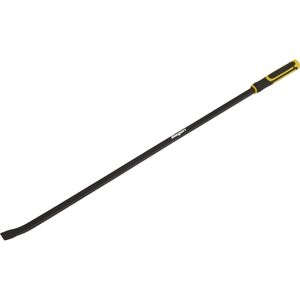 Thatcable 1220mm Heavy Duty 25° Pry Bar With Hammer Cap - Hardened Steel Shaft - Soft Grip Thatcable 1220mm Heavy Duty 25° Pry Bar With Hammer Cap - Hardened Steel Shaft - Soft Grip