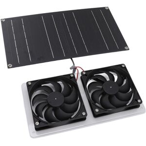 Solar Panel Fan Kit 100w Dual Fans Ip67 Waterproof Low Noise Wide Application Solar Panel Fan Kit 100w Dual Fans Ip67 Waterproof Low Noise Wide Application
