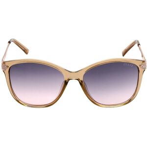 Guess Womens/ladies Gradient Sunglassesone Size Beige/bordeaux Sy3082 Guess Womens/ladies Gradient Sunglassesone Size Beige/bordeaux Sy3082