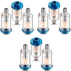 Sodial 9 Pieces Water Oil Separator Airbrush Moisture Separator For Air Line8768 Sodial 9 Pieces Water Oil Separator Airbrush Moisture Separator For Air Line8768