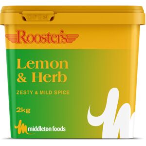 Middleton Foods Rooster'S Lemon Herb Marinade 2kg Zesty Mild Spice Baste Piri Citrus Flavour Middleton Foods Rooster'S Lemon Herb Marinade 2kg Zesty Mild Spice Baste Piri Citrus Flavour