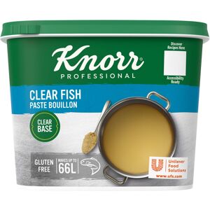 Knorr Professional Gluten Free Clear Fish Paste Bouillon 2x1kg Knorr Professional Gluten Free Clear Fish Paste Bouillon 2x1kg