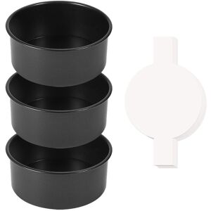 Sodial 6inch Cake Pan-3pcsround Cake Pans With 100 Pieces Parchment ,Non-Stick9180 Sodial 6inch Cake Pan-3pcsround Cake Pans With 100 Pieces Parchment ,Non-Stick9180