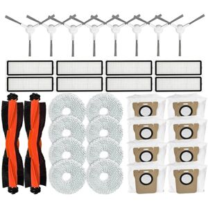 Sodial For Robot Vacuum X20+ / X20 Plus Replacement Parts Main Roller Side Brush9500 Sodial For Robot Vacuum X20+ / X20 Plus Replacement Parts Main Roller Side Brush9500