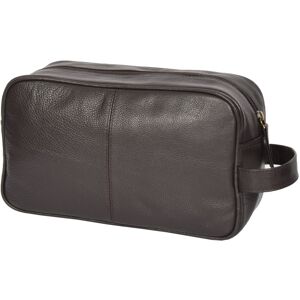 A1 Fashion Goods Real Leather Wash Bag For Mens Travel Toiletries Shaving Kit Cosmetic Bag Brown A1 Fashion Goods Real Leather Wash Bag For Mens Travel Toiletries Shaving Kit Cosmetic Bag Brown