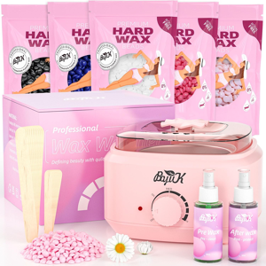 Does Not Apply Waxing Kit, Professional Wax Kit For Women And Men With 5 Packs Of 100g Wax Bead Does Not Apply Waxing Kit, Professional Wax Kit For Women And Men With 5 Packs Of 100g Wax Bead