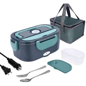 Stainless Steel Electric Lunch Box Self Heating Food Jar 110v 12-24v Stainless Steel Electric Lunch Box Self Heating Food Jar 110v 12-24v