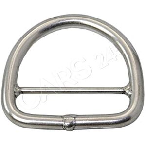 Lindemann D-Ring 60 X 8.0mm + 4mm Web Industrial Finish Lindemann D-Ring 60 X 8.0mm + 4mm Web Industrial Finish
