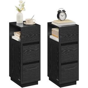 Vasagle Kailyn Collection - Slim Bedside Tables, Set Of 2 Small Narrow Side E... Vasagle Kailyn Collection - Slim Bedside Tables, Set Of 2 Small Narrow Side E...