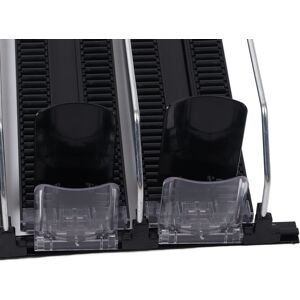 Self Pushing Drink Holder 6 Rows Adjustable Width Spring Loaded Easy Slide Large Self Pushing Drink Holder 6 Rows Adjustable Width Spring Loaded Easy Slide Large