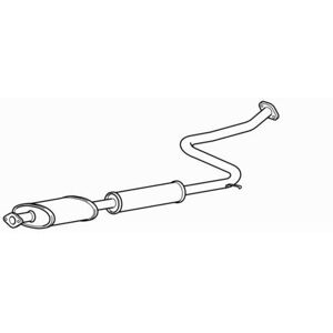 Premium Quality Centre Exhaust Middle Silencer For Nissan Primera Ezx 2.0 (1990-1993) Premium Quality Centre Exhaust Middle Silencer For Nissan Primera Ezx 2.0 (1990-1993)