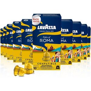Lavazza, Tales Of Roma, 100 Nespresso Original Machine-Compatible Coffee Capsul Lavazza, Tales Of Roma, 100 Nespresso Original Machine-Compatible Coffee Capsul