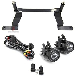 Smartbomb Spotlight Bracket Bmw R1200gs 14-18 R1250gs Adv + Led Spotlights 40w E9 + Cable Smartbomb Spotlight Bracket Bmw R1200gs 14-18 R1250gs Adv + Led Spotlights 40w E9 + Cable