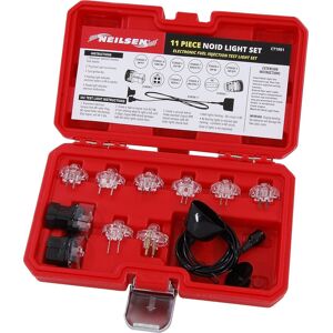 Neilsen Deluxe Noid Light Set - 11pc Electronic Fuel Injection Test Light + Cable + Case Neilsen Deluxe Noid Light Set - 11pc Electronic Fuel Injection Test Light + Cable + Case