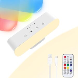 Battery Operated Wall Lights, Rechargeable Wall Lights Indoor With Remote, Magne Battery Operated Wall Lights, Rechargeable Wall Lights Indoor With Remote, Magne