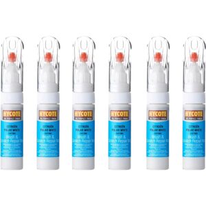 Hycote Colour Touch Up Brush Paint Xcct502 Citroen Polar White 12.5ml Repair X6 Hycote Colour Touch Up Brush Paint Xcct502 Citroen Polar White 12.5ml Repair X6