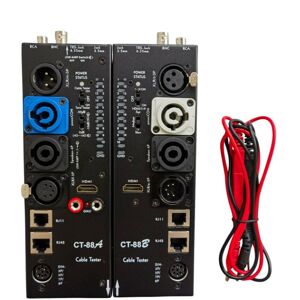 Sodial Cable Tester Multi-Function 16-In-1 Audio Cable Tester For Cable Tester J9h3 Sodial Cable Tester Multi-Function 16-In-1 Audio Cable Tester For Cable Tester J9h3