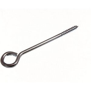 Onestopdiy 100 X Garden Vine Eyes Screw In Closed Hook 100mm 4" Zp Steel Heavy Duty Onestopdiy 100 X Garden Vine Eyes Screw In Closed Hook 100mm 4" Zp Steel Heavy Duty