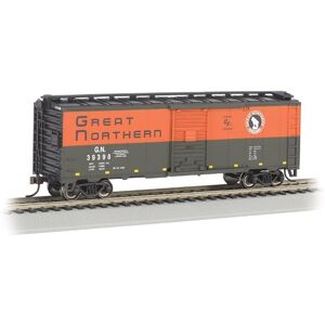 Bachmann Industries Aar 40' Steel Box Car Great Northern Train Car, (Us Import) Bachmann Industries Aar 40' Steel Box Car Great Northern Train Car, (Us Import)
