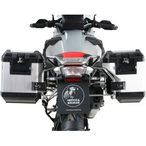 Bmw R1250gs Adventure Panniers Xplorer Silver And Carrier Hepco & Becker (2019-) Bmw R1250gs Adventure Panniers Xplorer Silver And Carrier Hepco & Becker (2019-)