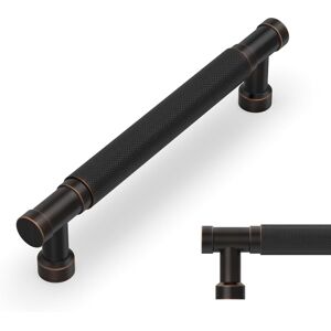 Amerdeco 10 Pack 5 Inch(128mm) Oil Rubbed Bronze Cabinet Pulls Knurled Kitchen Amerdeco 10 Pack 5 Inch(128mm) Oil Rubbed Bronze Cabinet Pulls Knurled Kitchen