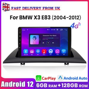 Junsun 6+128gb Car Stereo Radio Gps Sat Nav For Bmw X3 E83 2004-2012 Wifi Android 12 Fm Junsun 6+128gb Car Stereo Radio Gps Sat Nav For Bmw X3 E83 2004-2012 Wifi Android 12 Fm