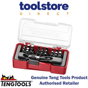 Tengtools Tj028 Bit Set With Belt Clip Mixed 28 Pieces Tengtools Tj028 Bit Set With Belt Clip Mixed 28 Pieces