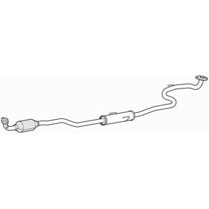 Premium Type Approved Catalytic Converter & Silencer For Toyota Yaris 1.3 (2015-2018) Premium Type Approved Catalytic Converter & Silencer For Toyota Yaris 1.3 (2015-2018)