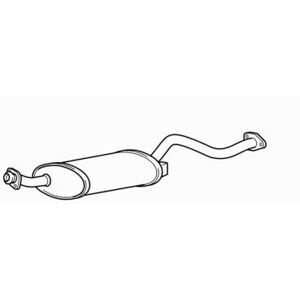 Premium Centre Exhaust Middle Silencer For Mitsubishi Pajero Td 4m40 2.8 (1993-2000) Premium Centre Exhaust Middle Silencer For Mitsubishi Pajero Td 4m40 2.8 (1993-2000)