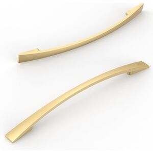 Amerdeco 10 Pack Brushed Gold Cabinet Pulls 6.3 Inch(160mm) Hole Centers Kitche Amerdeco 10 Pack Brushed Gold Cabinet Pulls 6.3 Inch(160mm) Hole Centers Kitche