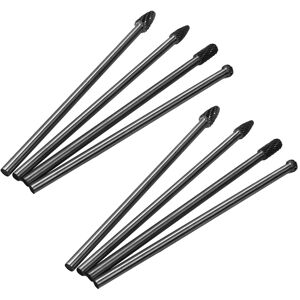 Sodial 8pcs Long Reach Rotary Burr Cut Carbide Bit 1/4 Inch Shank 6 Inch9440 Sodial 8pcs Long Reach Rotary Burr Cut Carbide Bit 1/4 Inch Shank 6 Inch9440