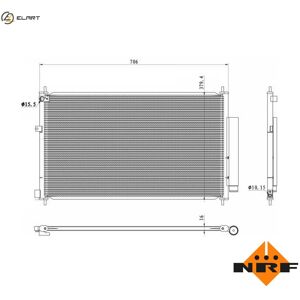 Nrf Condenser Air Conditioning 350419 For Honda Cr-V/iv/suv N22b4 2.2ln16a4 1.6l Nrf Condenser Air Conditioning 350419 For Honda Cr-V/iv/suv N22b4 2.2ln16a4 1.6l