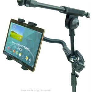 Buybits Heavy Duty Flexible Music Mic Stand Table Holder For Galaxy Tab S 10.5 Buybits Heavy Duty Flexible Music Mic Stand Table Holder For Galaxy Tab S 10.5