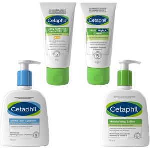 Cetaphil Ultimate Sensitive Skin Face & Body Skincare Set, Gentle Skin Cleanser Cetaphil Ultimate Sensitive Skin Face & Body Skincare Set, Gentle Skin Cleanser