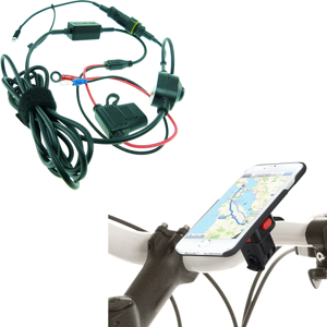 Buybits High Power Hardwire & Tigra Bikeconsole Mountcase Bike Kit For Iphone 6 (4.7) Buybits High Power Hardwire & Tigra Bikeconsole Mountcase Bike Kit For Iphone 6 (4.7)
