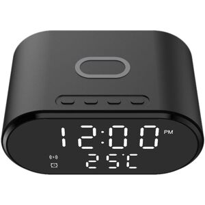 Sodial 2x(15w Multifunctional Clock Alarm Temperature Display Desktop Mobile2565 Sodial 2x(15w Multifunctional Clock Alarm Temperature Display Desktop Mobile2565